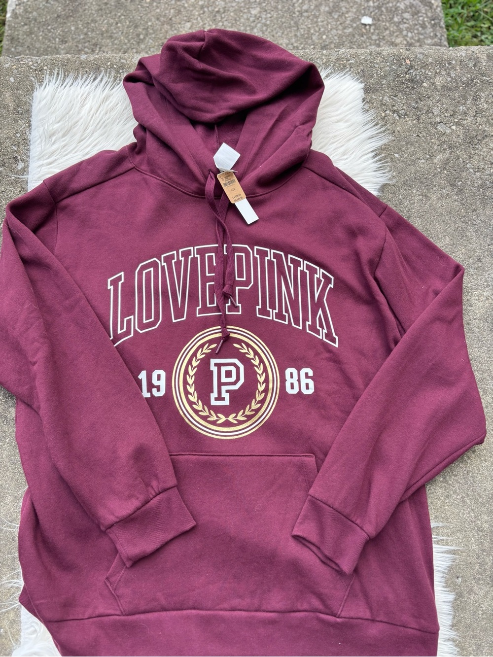 Victoria's Secret pink hoodie sweatshirt